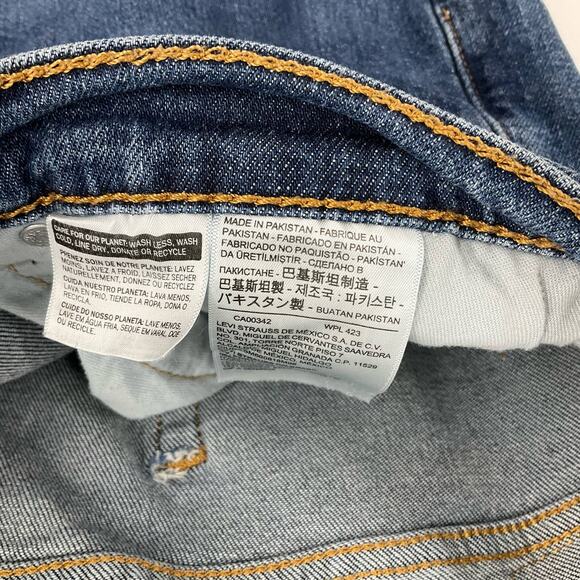 Levis 505 Regular Fit Jeans Blue Men's 40x30 - Picture 5 of 7